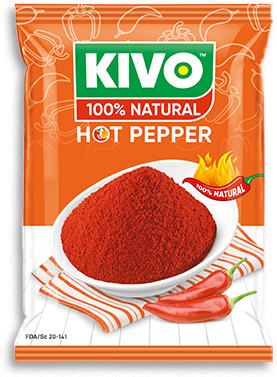 KIVO 100% NATURAL HOT PEPPER POWDER