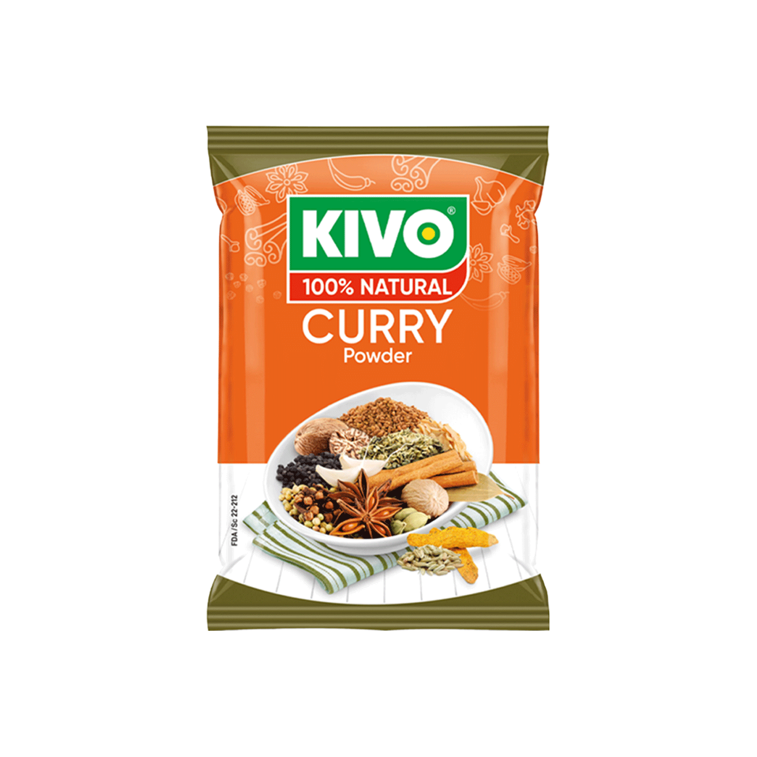 KIVO 100% NATURAL CURRY POWDER