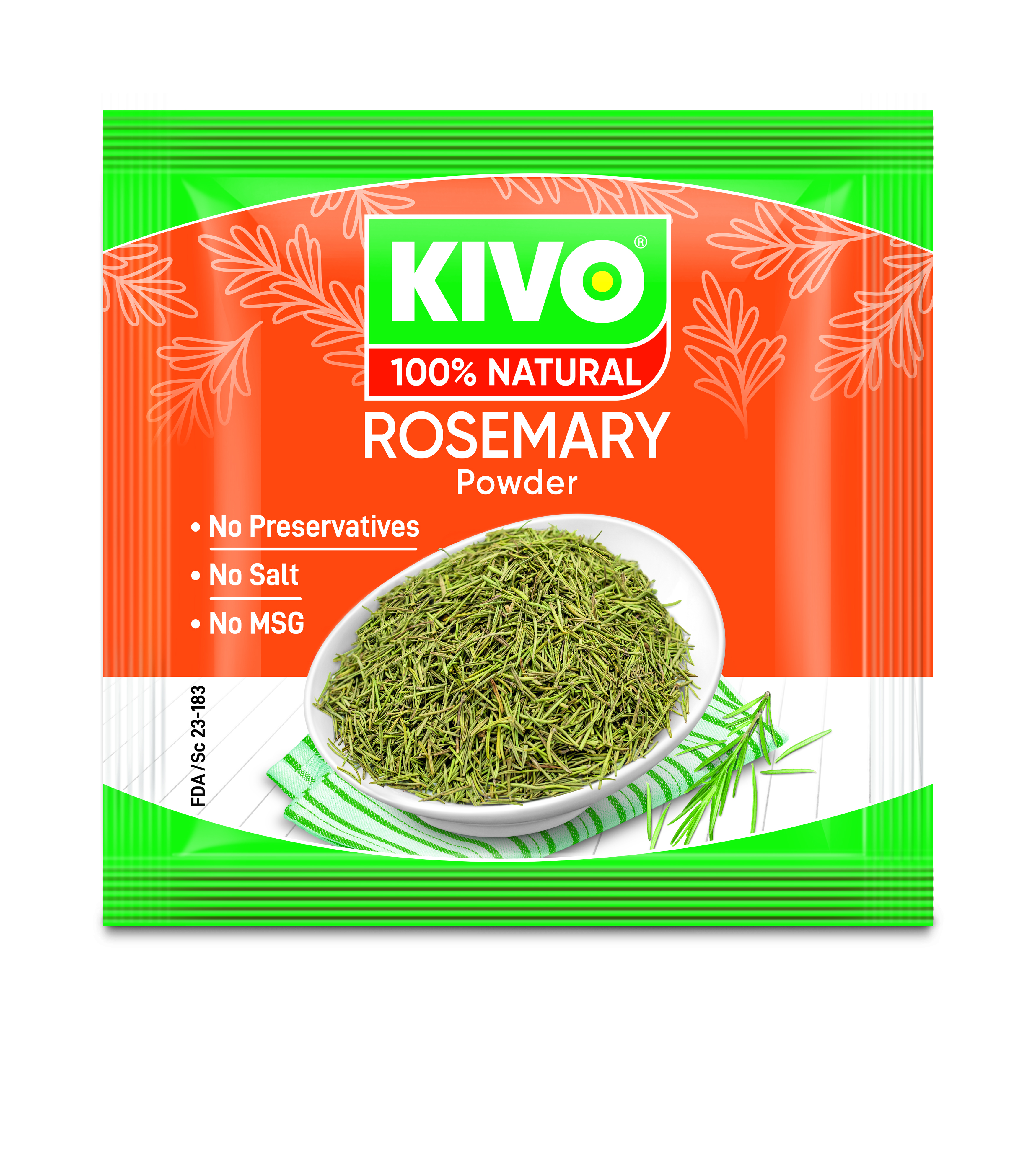 KIVO 100% NATURAL ROSEMARY 